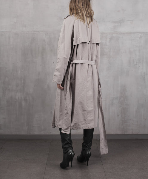 Kristar - Almond beige transeasonal trench coat Anna French - Kristina Goes West - 2