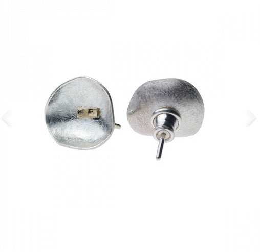 DD Workshop | Oxidised silver and 14-karat gold earrings Lilies - Kristina Goes West - 2